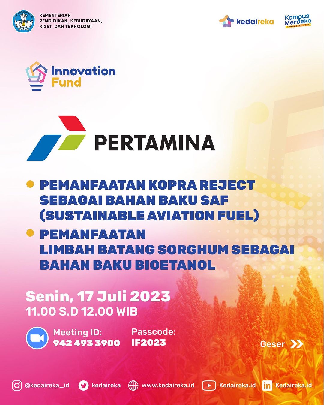 Innovation Fund Batch 2: Business Case Pertamina