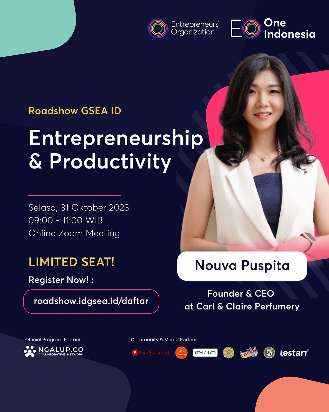 Roadshow GSEA ID – Entrepreneurship & Productivity
