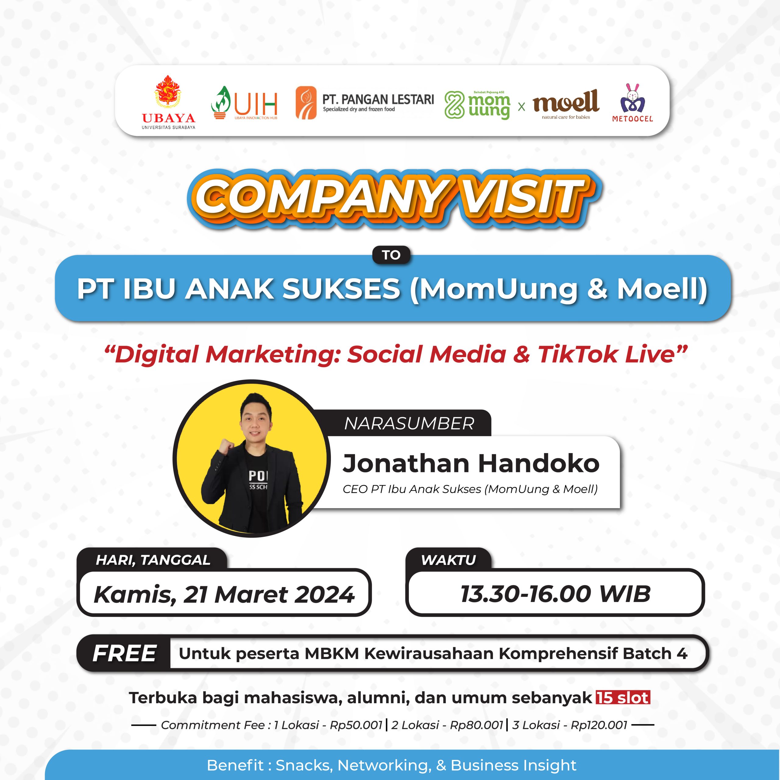 Company Visit To PT Ibu Anak Sukses (MomUung & Moell)