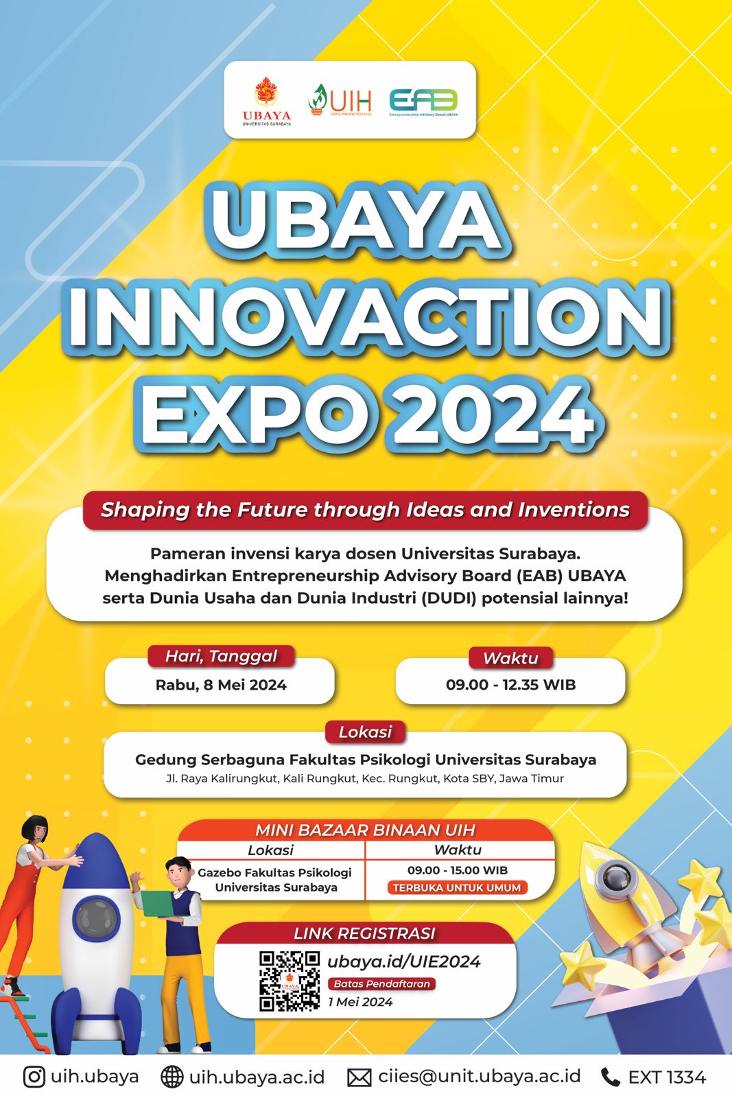 Ubaya InnovAction Expo 2024: Shaping The Future through Ideas and Inventions